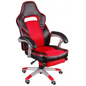 Scaun gaming Pilot Race Negru-Rosu